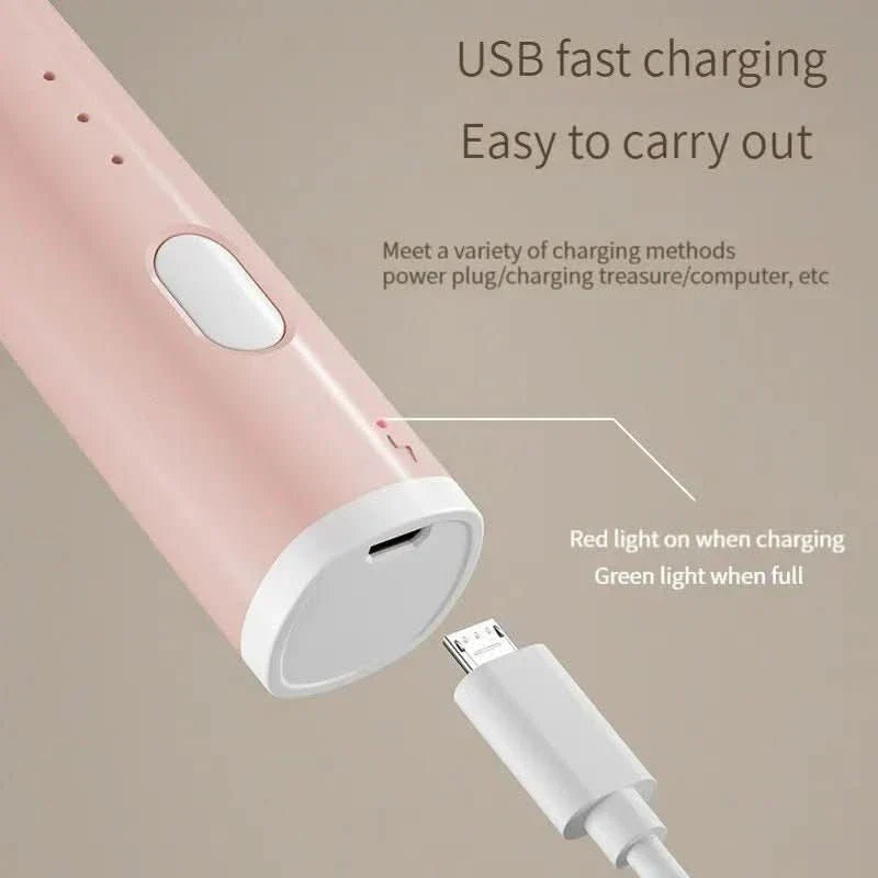 Milk Frother USB Rechargeable 3 Speed Settings Stainless Steel Whisk Attachments