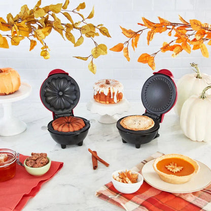 Mini Bundt Cake Maker Nonstick Plates Compact Design