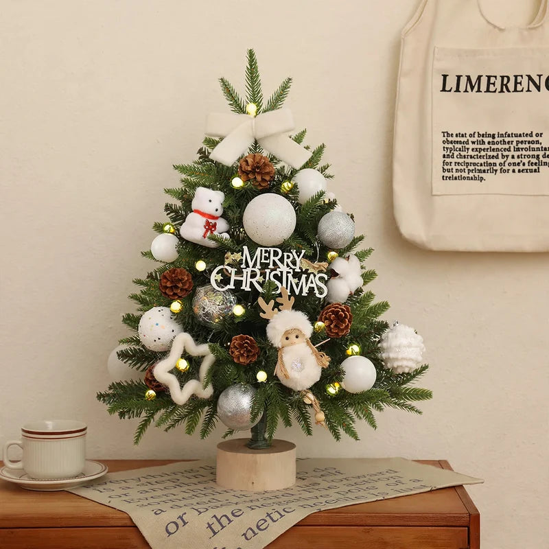 Mini Christmas Tree Tabletop Integrated Lights