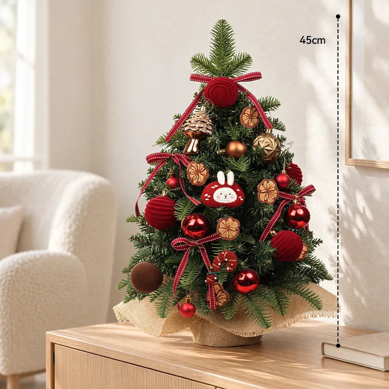 Mini Christmas Tree Tabletop Integrated Lights