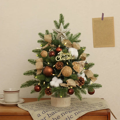 Mini Christmas Tree Tabletop Integrated Lights