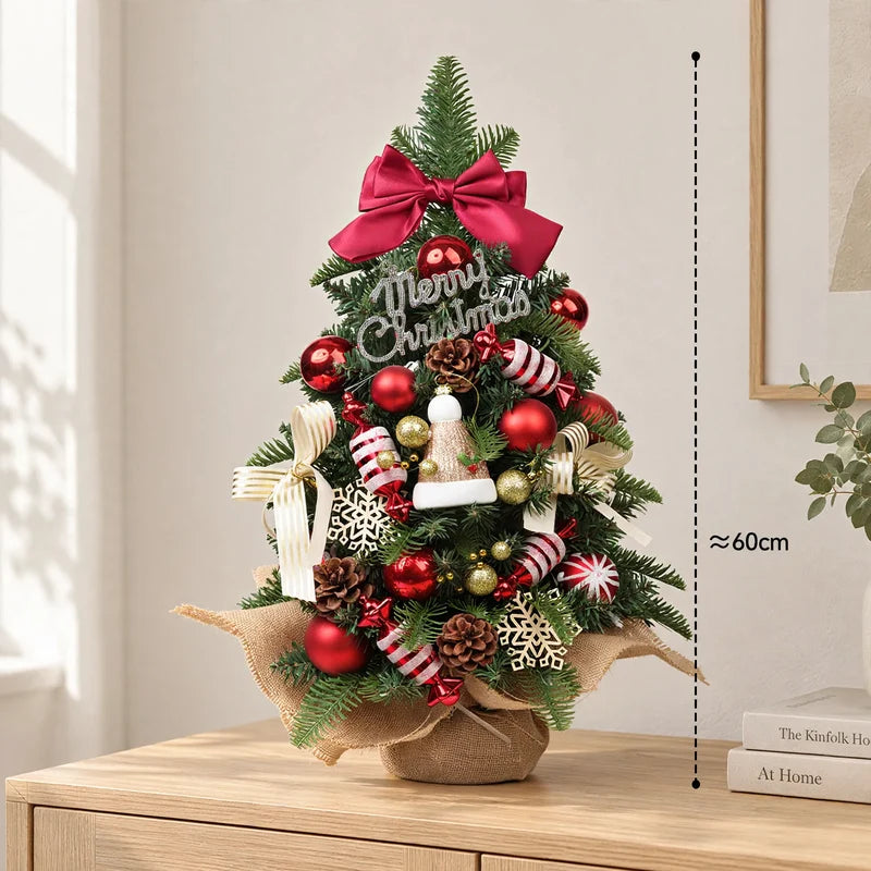 Mini Christmas Tree Tabletop Integrated Lights