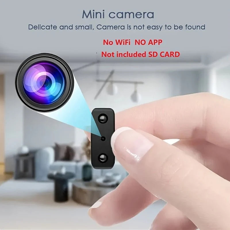 Mini Security Camera Full HD Night Vision Motion Detection