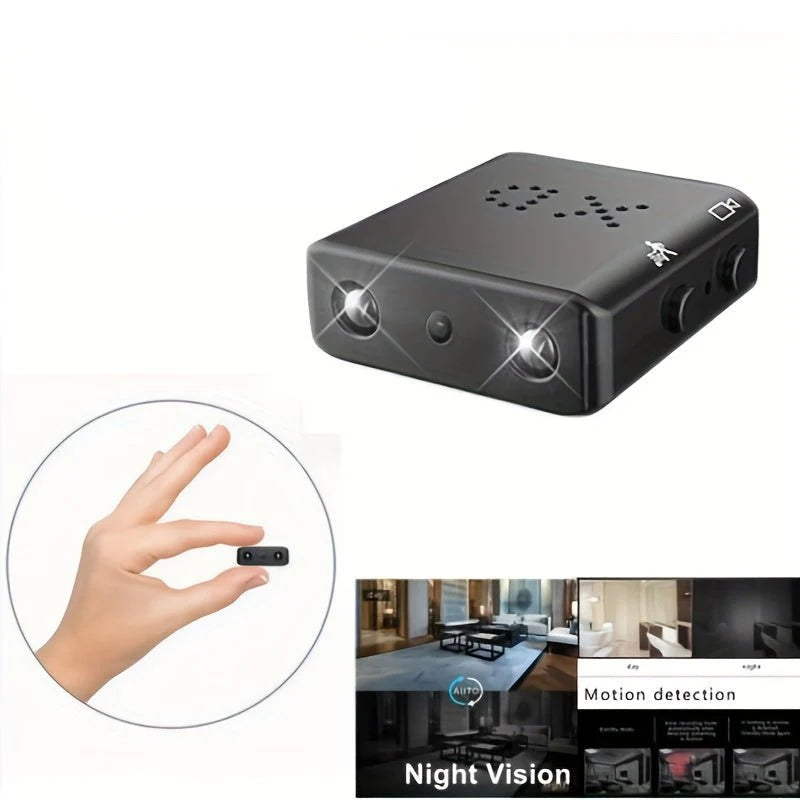 Mini Security Camera Full HD Night Vision Motion Detection