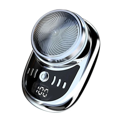 Mini Shaver Compact USB-Rechargeable Digital Battery Display