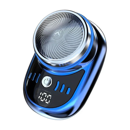 Mini Shaver Compact USB-Rechargeable Digital Battery Display