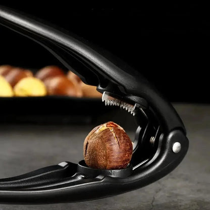 Nut Opener Stainless Steel Ergonomic Non-Slip Handle