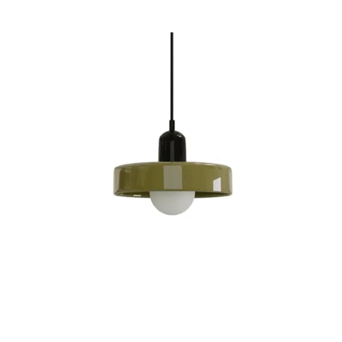 Pendant Light Spherical Glass Shade Soft Diffused Light