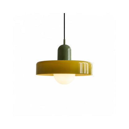 Pendant Light Spherical Glass Shade Soft Diffused Light