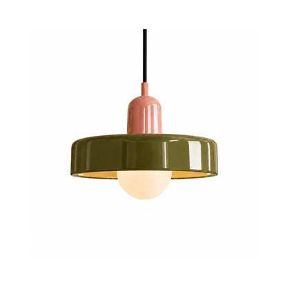 Pendant Light Spherical Glass Shade Soft Diffused Light