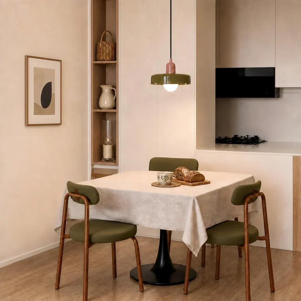 Pendant Light Spherical Glass Shade Soft Diffused Light