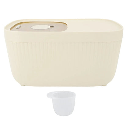 Pet Food Storage Container Airtight Locking Lid BPA-Free Plastic