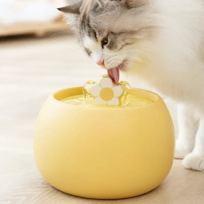 Pet Water Fountain Ceramic Filtered Circulating
