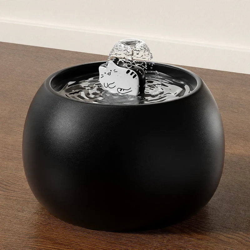 Pet Water Fountain Ceramic Filtered Circulating