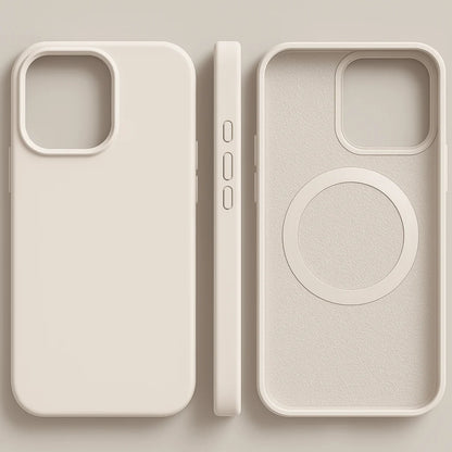 Phone Case Liquid Silicone Slim Wireless Charging Compatible