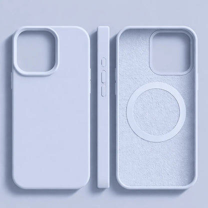 Phone Case Liquid Silicone Slim Wireless Charging Compatible