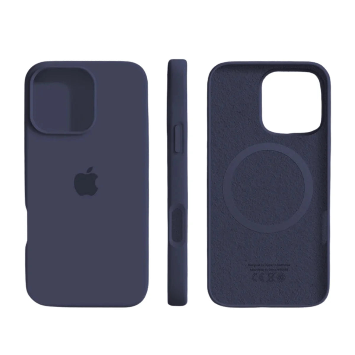 Phone Case Liquid Silicone Slim Wireless Charging Compatible