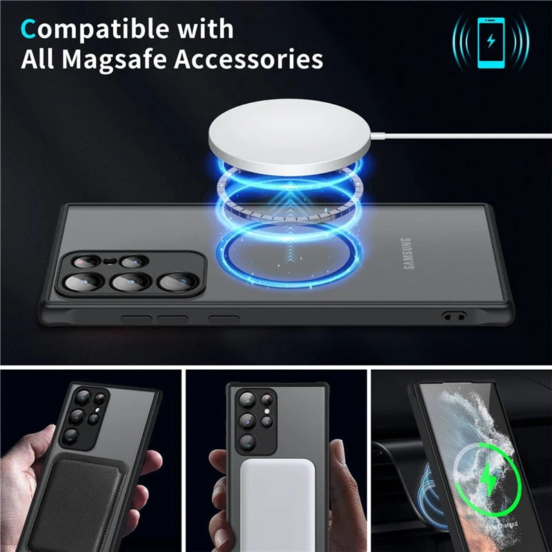 Phone Case Magnetic Shock-Resistant Slim Fit