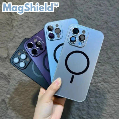 Phone Case Slim Metal Magnetic Compatible Shock Resistant