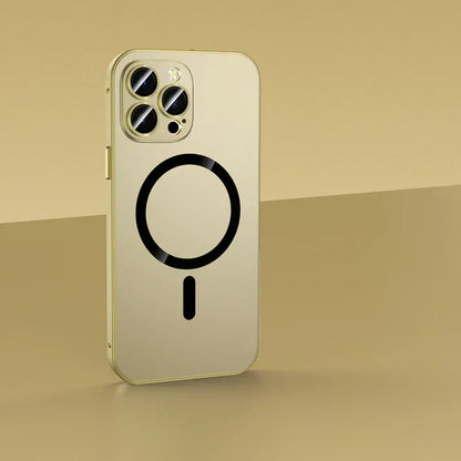 Phone Case Slim Metal Magnetic Compatible Shock Resistant