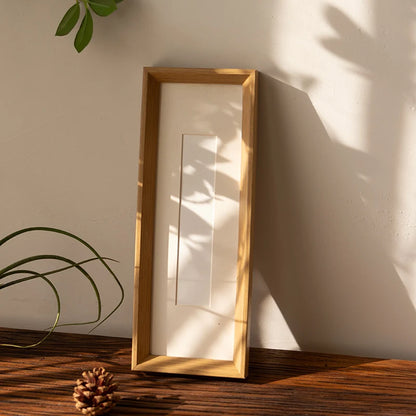 Picture Frame Wood Minimalist Easy-Mount