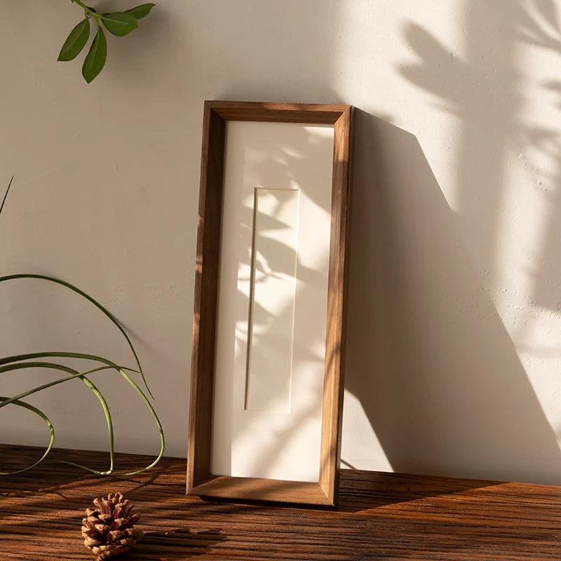Picture Frame Wood Minimalist Easy-Mount