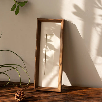 Picture Frame Wood Minimalist Easy-Mount