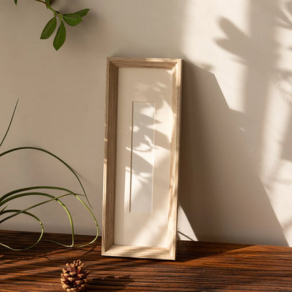 Picture Frame Wood Minimalist Easy-Mount
