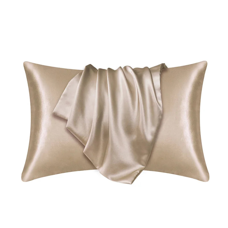 Pillowcase 100% Mulberry Silk Hypoallergenic Smooth Surface