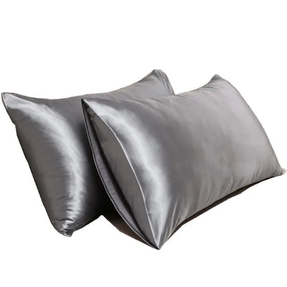 Pillowcase 100% Mulberry Silk Hypoallergenic Smooth Surface