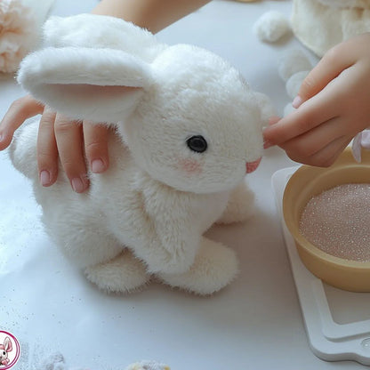 Plush Bunny Toy Interactive Hopping & Sounds