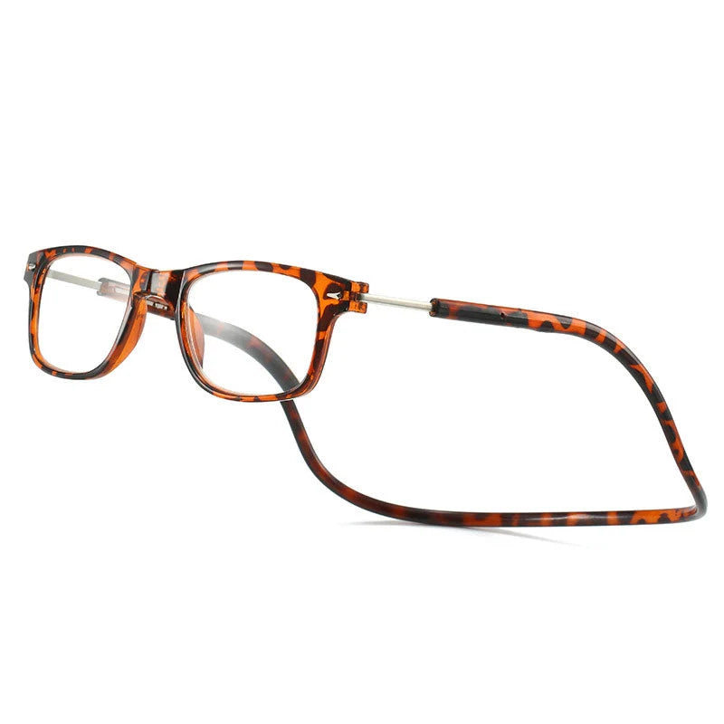 Reading Glasses Blue Light Filtering Magnetic Neck Strap Lightweight Frame