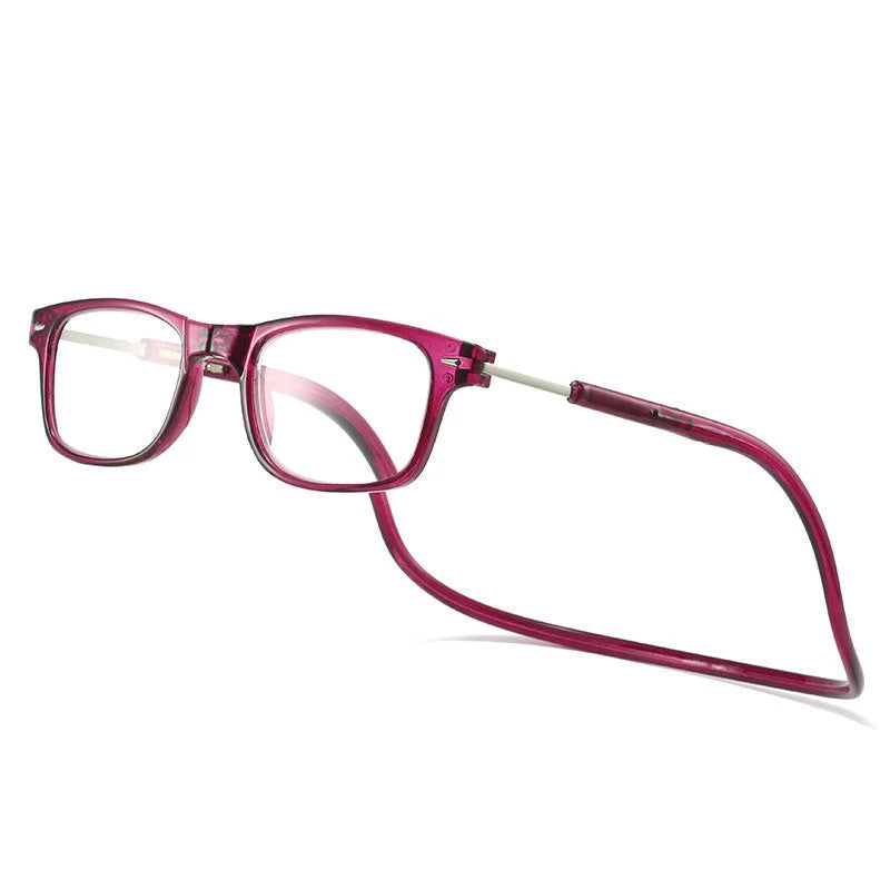 Reading Glasses Blue Light Filtering Magnetic Neck Strap Lightweight Frame