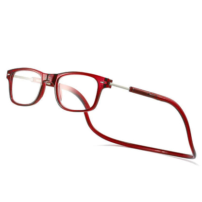 Reading Glasses Blue Light Filtering Magnetic Neck Strap Lightweight Frame