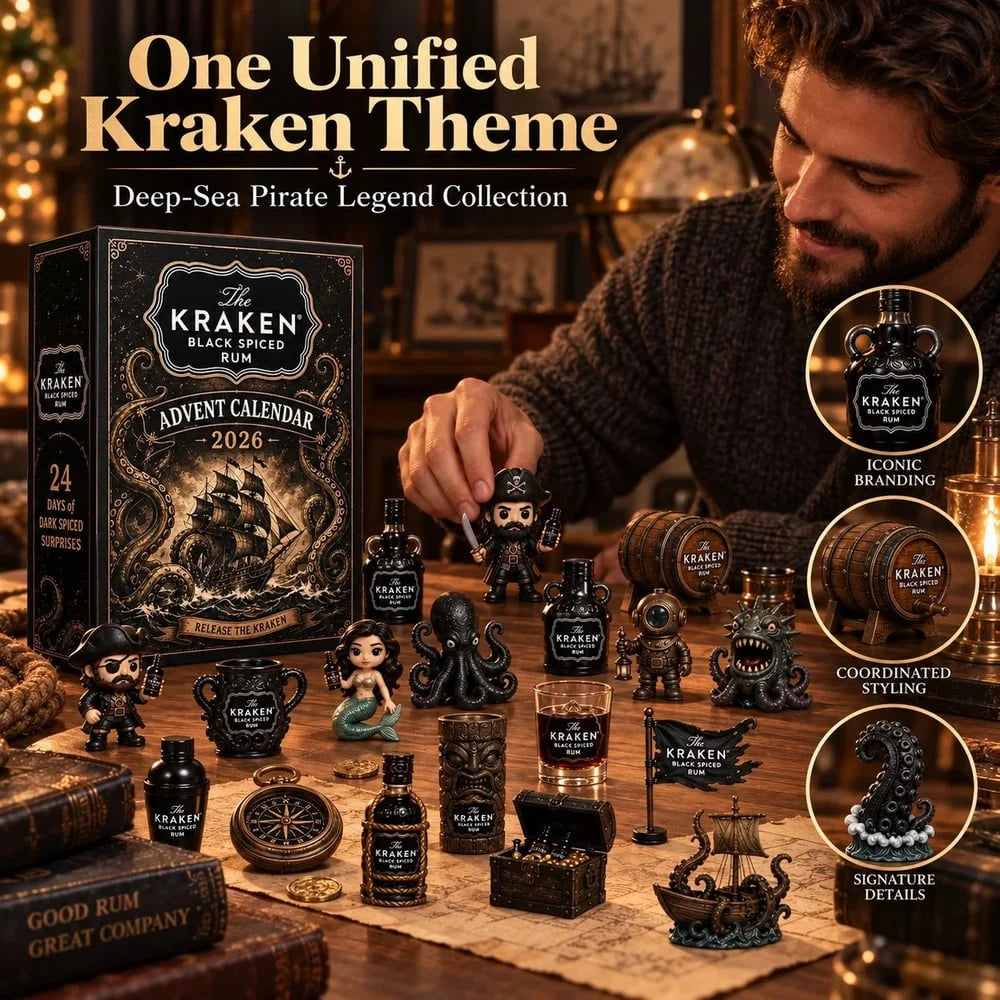 Rum Advent Calendar 24 Mini Bottles