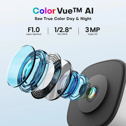 Security Camera HDR Wide-Angle Night Vision Motion Alerts