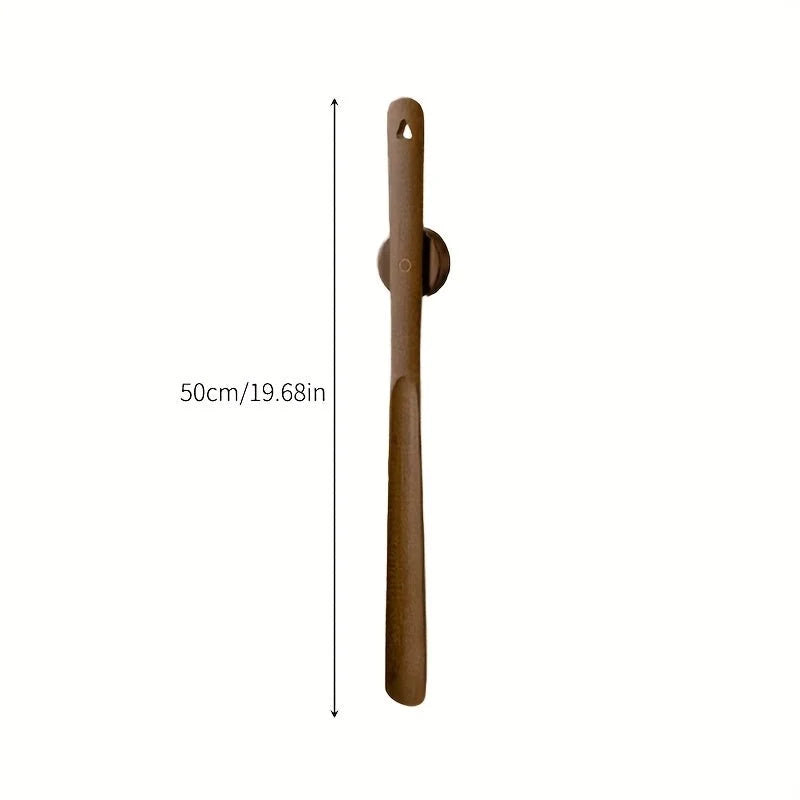 Shoehorn Solid Wood 19.7-Inch Magnetic Wall Mount