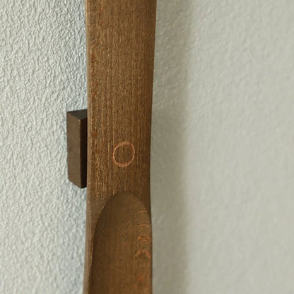 Shoehorn Solid Wood 19.7-Inch Magnetic Wall Mount
