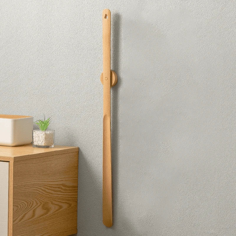 Shoehorn Solid Wood 19.7-Inch Magnetic Wall Mount