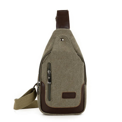 Sling Backpack Ergonomic Design Multiple Compartments Adjustable Strap