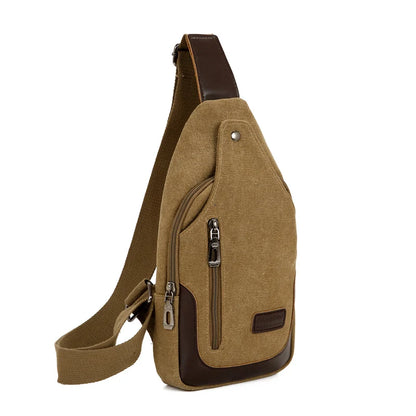 Sling Backpack Ergonomic Design Multiple Compartments Adjustable Strap