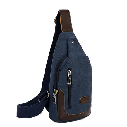 Sling Backpack Ergonomic Design Multiple Compartments Adjustable Strap