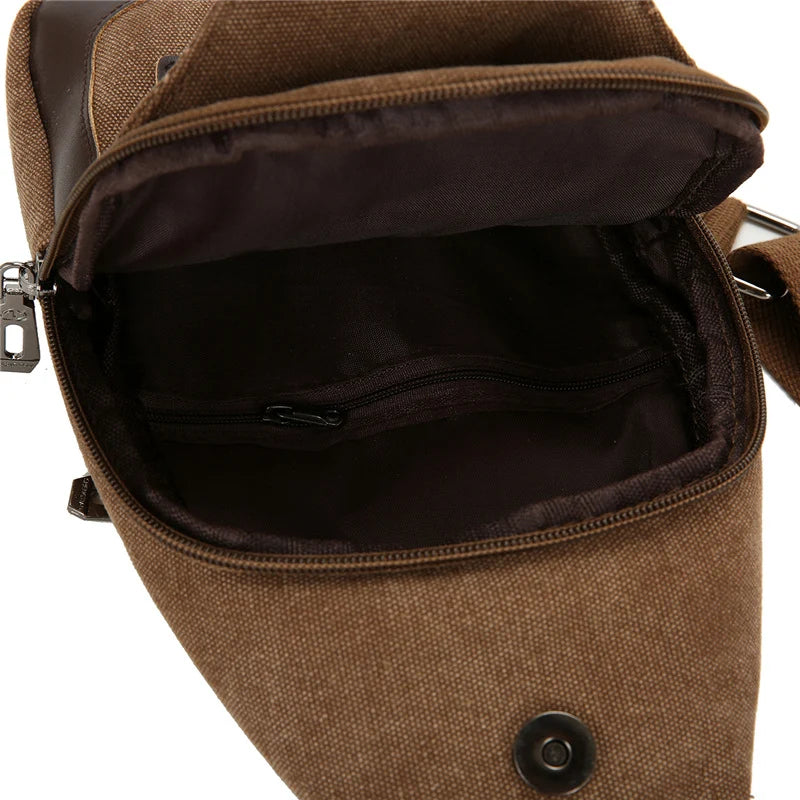 Sling Backpack Ergonomic Design Multiple Compartments Adjustable Strap