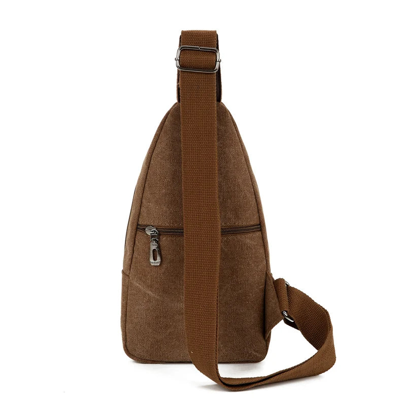 Sling Backpack Ergonomic Design Multiple Compartments Adjustable Strap