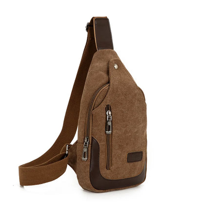 Sling Backpack Ergonomic Design Multiple Compartments Adjustable Strap
