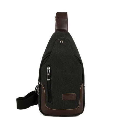 Sling Backpack Ergonomic Design Multiple Compartments Adjustable Strap