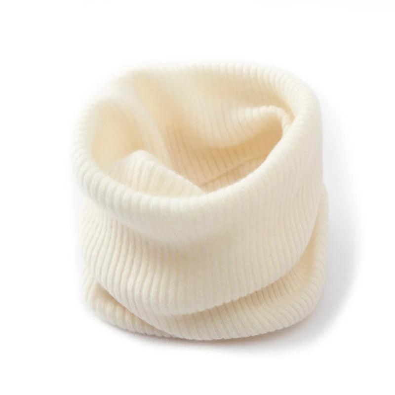 Snood Scarf 100% Merino Wool Knitted Loop Stay-Put Fit