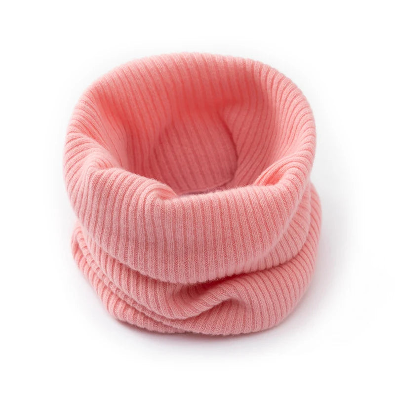 Snood Scarf 100% Merino Wool Knitted Loop Stay-Put Fit