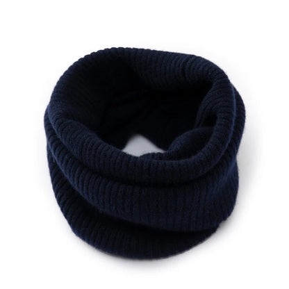 Snood Scarf 100% Merino Wool Knitted Loop Stay-Put Fit