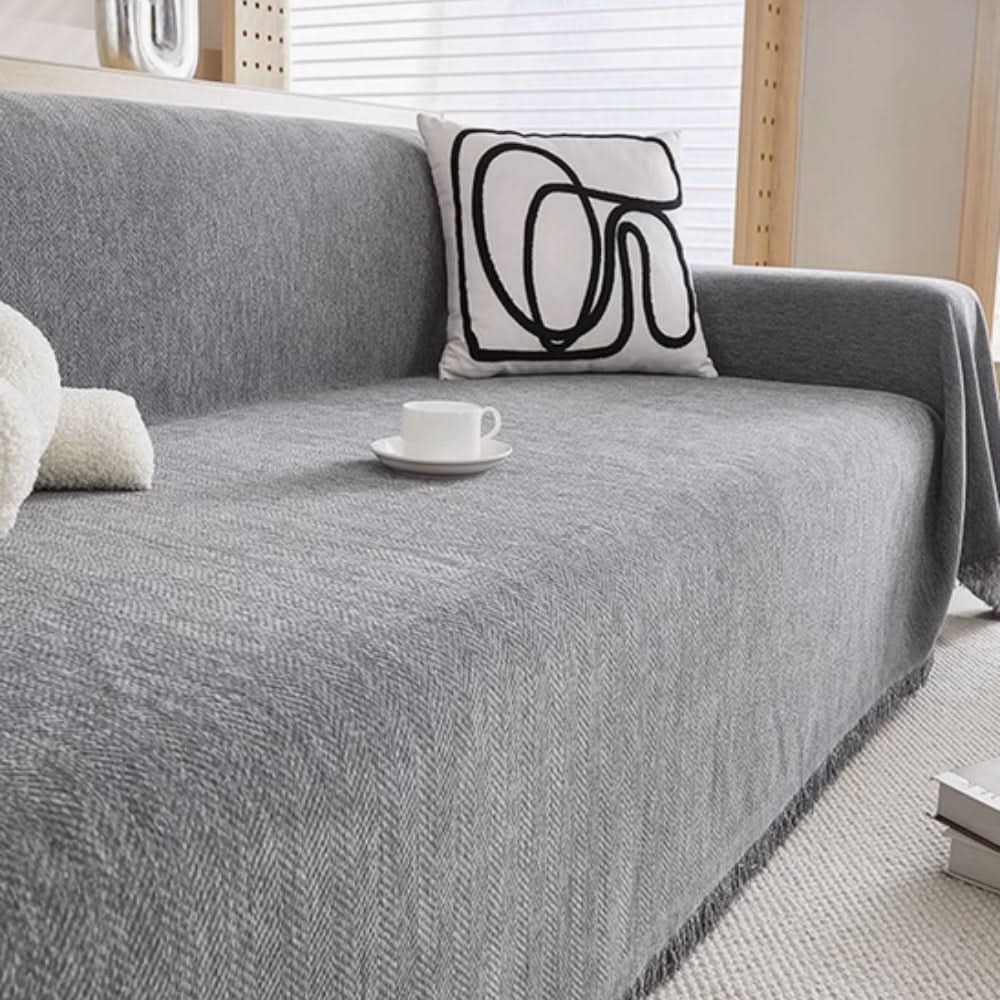 Sofa Cover Leakproof Chenille Machine-Washable